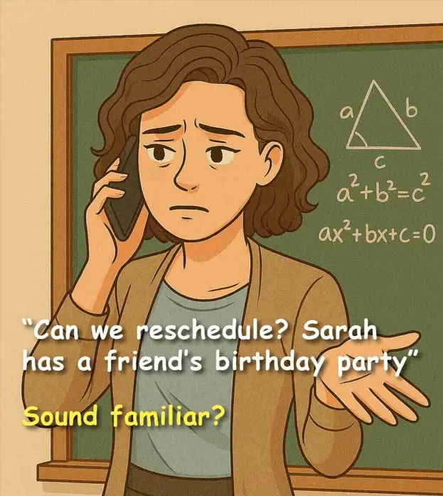 Teacher focusing on what matters - teaching